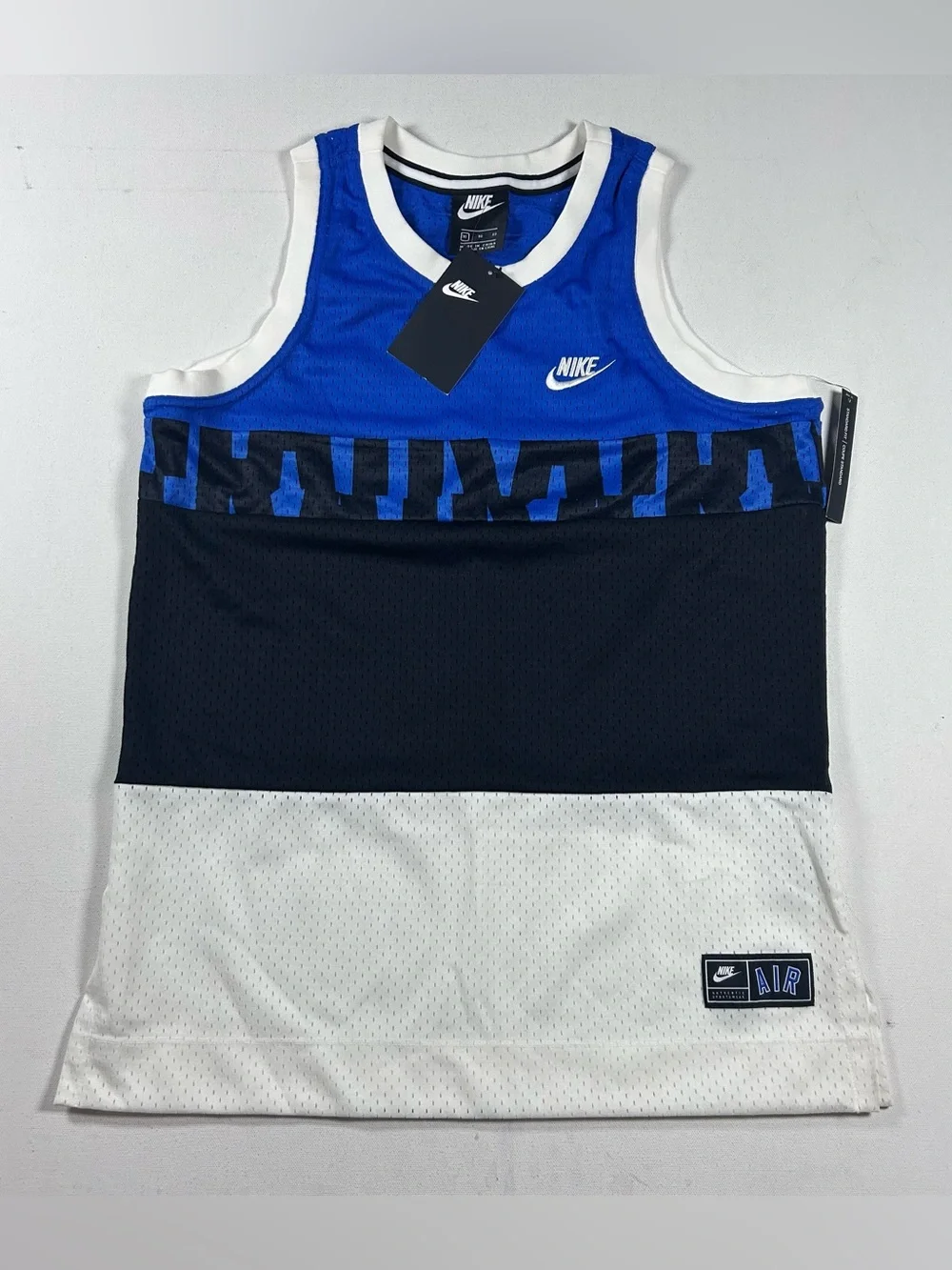 Nike Air Mesh Basketball Jersey NEW Tribal Color Block Fits: Medium Mens